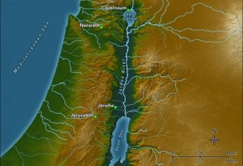 O que você sabe sobre o rio Jordão? Onde está o rio Jordão no mapa?