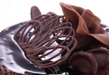 Ways Kuchen mit Schokolade dekorieren