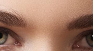 Tätowieren Augenbrauen, die Haare Geräte. Japanisches Haar Technologie für schöner Augenbrauen