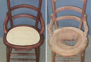 Przywrócenie krzesła z ich rąk. Odnawianie i dekoracji starych krzesłach z rękami