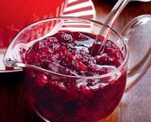 Cranberries au sirop – la bonne nourriture et recette