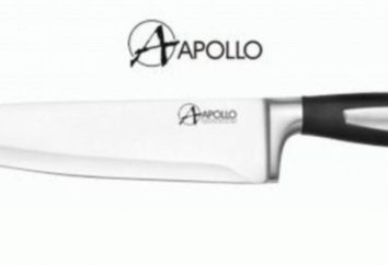 APOLO – cuchillos con recubrimiento antibacteriano. Descripción, características y opiniones