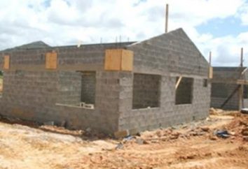 Casa de blocos de concreto de agregados leves: a vantagem das características dos materiais e walling