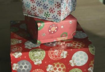 hermosa caja para regalos hechos con sus propias manos