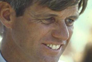 político norte-americano Robert Kennedy: uma biografia, família, crianças
