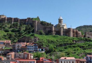 Narikala fortaleza (el viejo Tbilisi, Georgia): cómo obtener una descripción