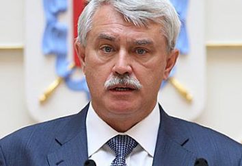 Georgiy Poltavchenko Sergeivitch – El gobernador de San Petersburgo. currículum vitae