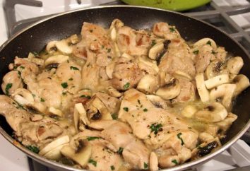 Mushroom recheio: como cozinhar?