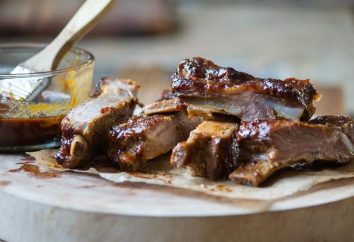 Comment porc délicieux cuit dans une feuille dans le four: une étape recette pas à pas
