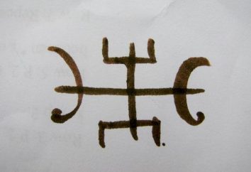 islandais de la série des runes en noir et blanc