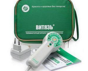 Urządzenie „Vityaz” Terapia kwantowa: instrukcje i informacje zwrotne