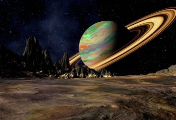 Planeta Saturn: blask pierścieni