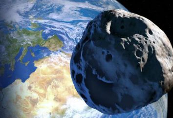 Der Fall eines Asteroiden auf der Erde im Jahr 2017