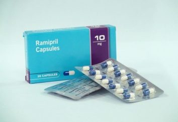 Drug "Ramipril": istruzioni per l'uso