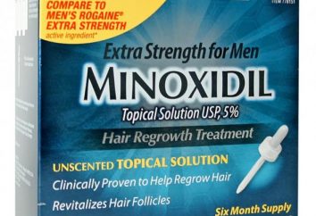 A droga "Minoxidil" Barba: comentários