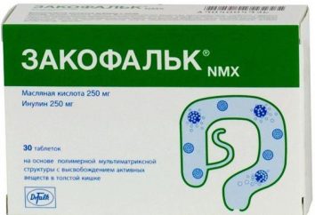 Comentários "Zakofalk": descrição, instruções de utilização e a droga