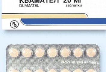 Le médicament « Kvamatel »: des analogues et des commentaires sur les