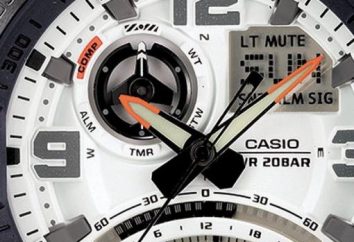 Die Wahl eine Uhr mit Kompass