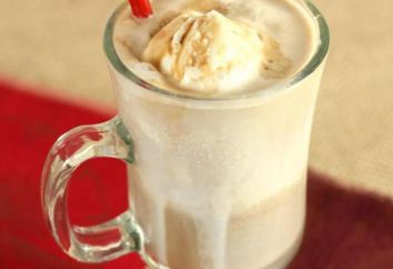 Weiß Eiskaffee: das Rezept mit einem Foto