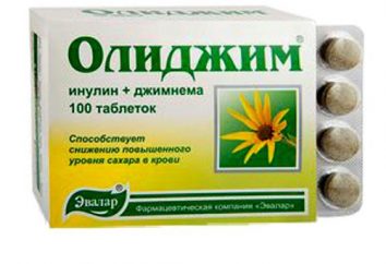 A droga para normalizar o nível de açúcar no sangue "Olidzhim": opiniões dos clientes, especificações e recomendações de aplicação