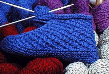 Cours de couture: pantoufles à tricoter (avec une description de la mise en œuvre de tous les détails du produit)