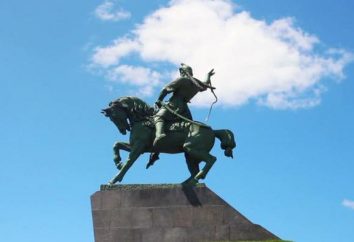 héroe nacional Salavat Yulaev (UFA), un monumento a él – atracción Bashkortostan