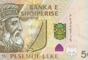 Lek de Albania moneda. Historia de la creación, el diseño de las monedas y billetes