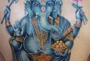 "Ganesha" – uma tatuagem para fãs da cultura da Índia