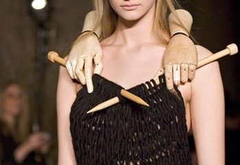 Como Knit vestido com suas próprias mãos
