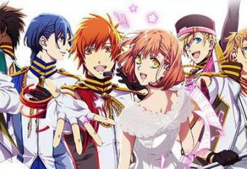 Die Hauptfiguren: „Singing Prinz“. Haruka Nanami, Otoya Ittoki, Masato Hidzirikava – Anime-Charaktere "Singing Prinz"