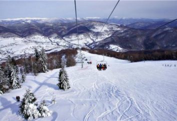 « Beauty » – une station de ski la plus longue route dans le pays