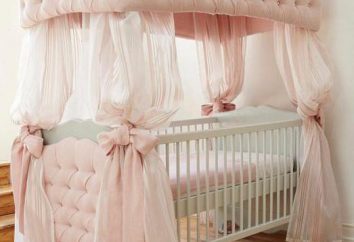 Canopy pour des lits pour bébés. Fonction, la fabrication de leurs propres mains
