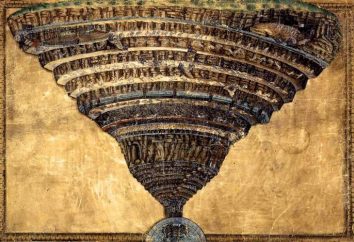 „Piekło” Botticelli – malarstwo, ilustracja z „Boskiej komedii”