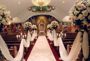 Mariage dans le ciel, ou que vous avez besoin pour un mariage dans l'église