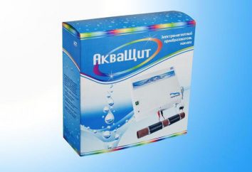 Filter – purificador de água "AkvaSchit": o uso da casa e da casa