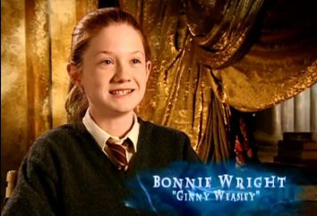 Ginny Weasley attrice, che interpreta Dzhinni Uizli