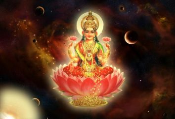 Lakshmi la déesse de l'harmonie et la prospérité