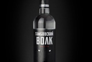 « Loup Tambov » – la vodka d'excellente qualité