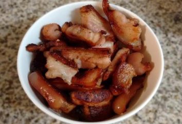 des peaux de porc: recette apéritif, dîner rouleau