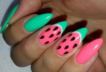 "Watermelon" – manicure per l'estate. Idee, caratteristiche, foto