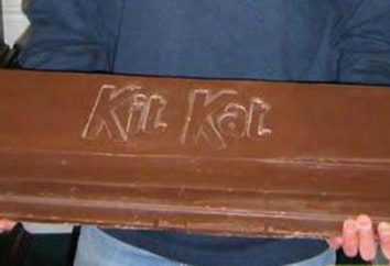 A sobremesa original e rápida – bolo "Kit Kat"