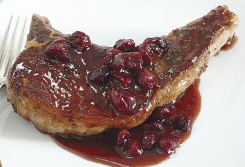 Como cozinhar molho agridoce feito de cranberries à carne rapidamente e facilmente