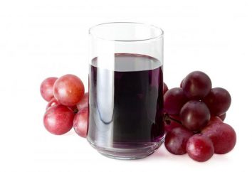 Grape sokovarke suco. A preparação do sumo de uva: a receita