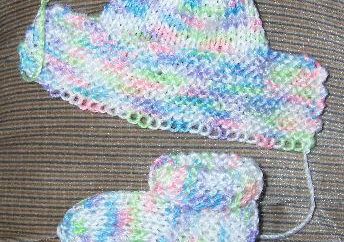 bootees szprychy Knitting dla początkujących: cechy procesu