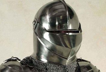 casque de chevalier et d'autres types d'armures