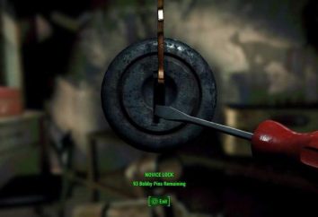 Et si dans Fallout 4 est pas visible et la goupille de verrouillage en cas de vol avec effraction?