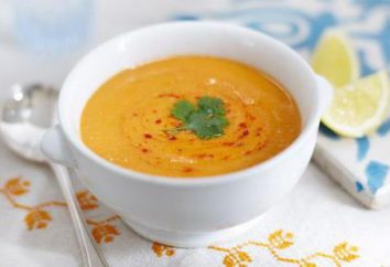 Red zuppa di lenticchie: ricette di cucina