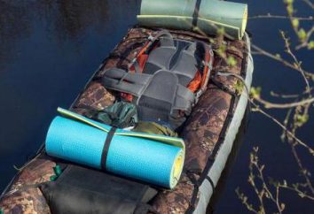Inflável kayak "Lota": comentários