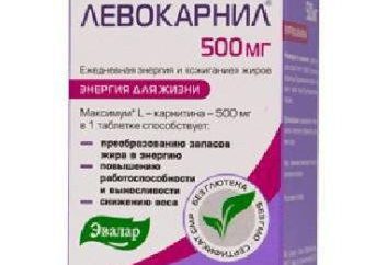 "Levokarnil 500 mg" ( "Evalar"): recensioni, istruzioni per l'uso e la composizione