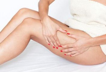 Anti-Cellulite-Massage der Oberschenkel und Gesäß zu Hause